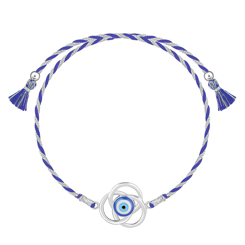 Giva 925 Silver Nazarproof Rakhi| Raksha Bandhan Rakhi For Men | Gift For Men & Boys | With Certificate Of Authentici : RK0419