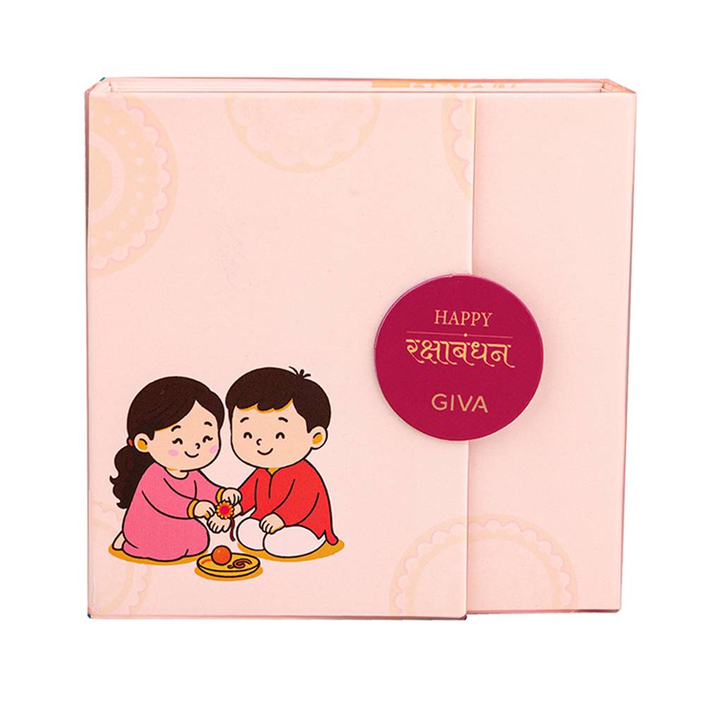 Giva 925 Silver Golden Morbandhan Bhaiya Bhabhi Rakhi Combo (Set Of 3)| Raksha Bandhan Rakhi For Couple | : RK0428RK0429RK0416