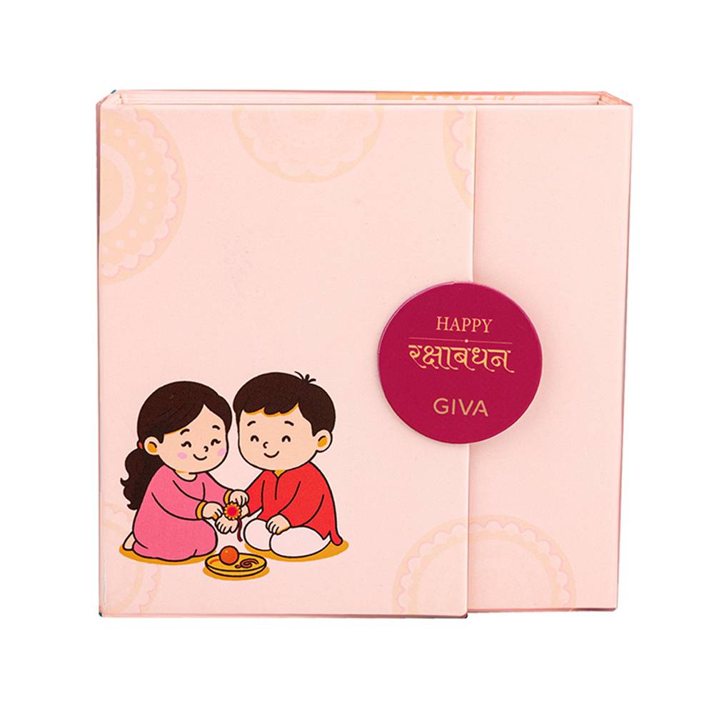 Giva 925 Silver Golden Sacred Bloom Rakhi Combo (Set Of 2)| Raksha Bandhan Rakhi For Men | Gift For Men & Boys  : RK0485RK0486