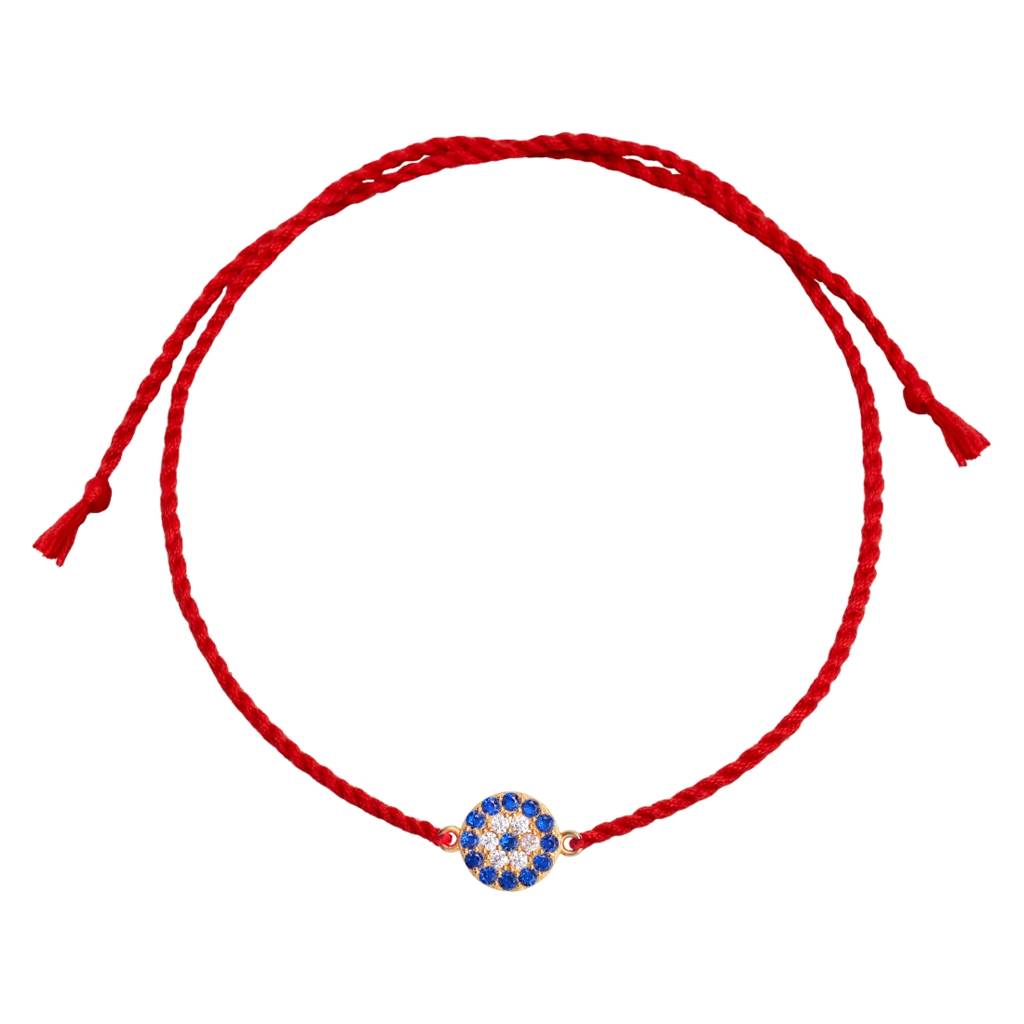 Radiant Elegance With Cz Gold-Plated Sterling Silver Rakhi For Him : RKH-10058-G