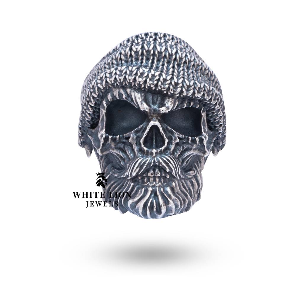 Beard Skull Ring : RPO1006