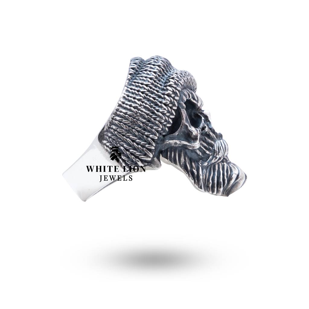 Beard Skull Ring : RPO1006