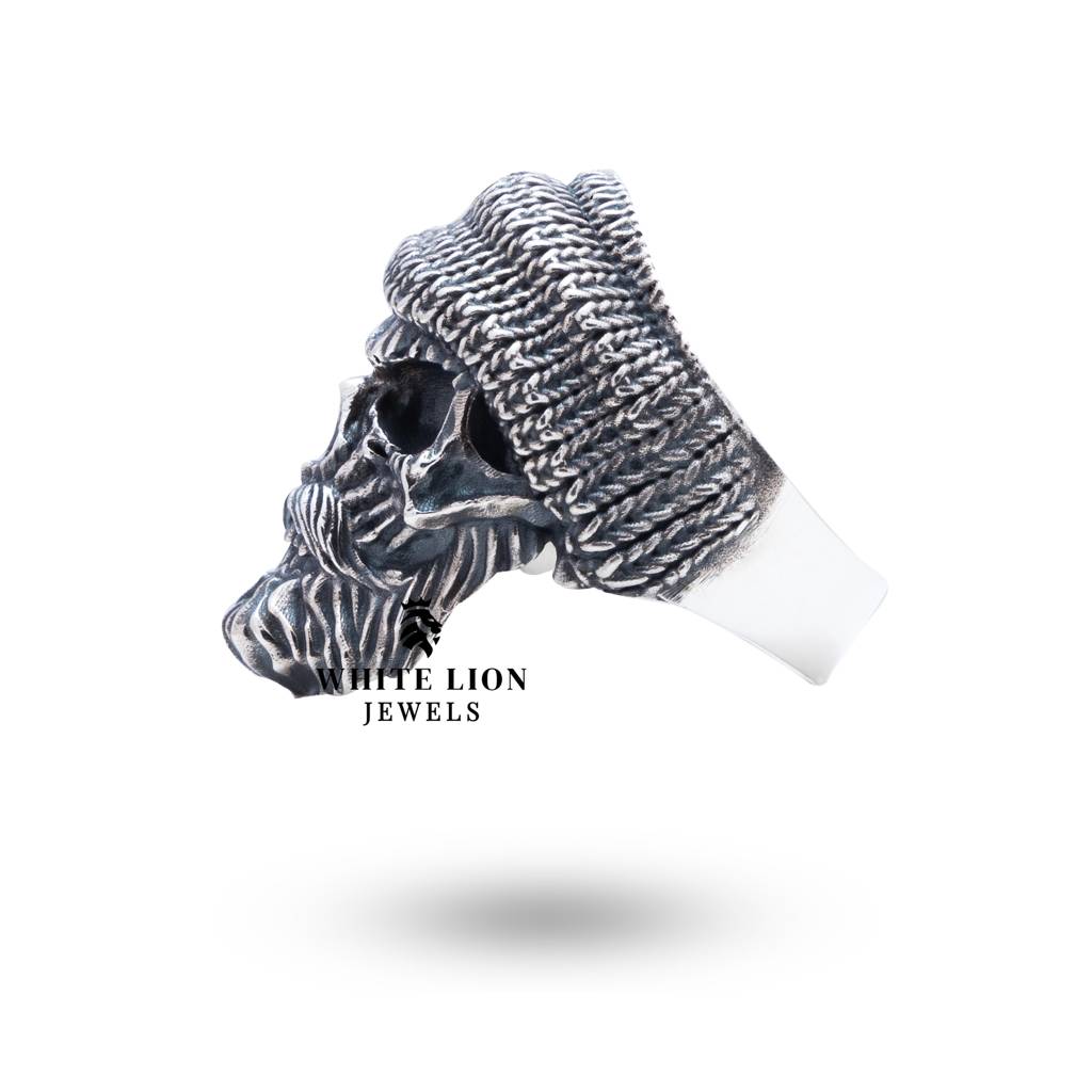 Beard Skull Ring : RPO1006