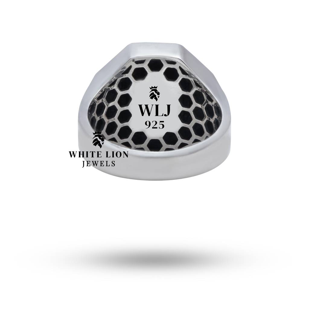 Octagon Lion Ring : RPO1022