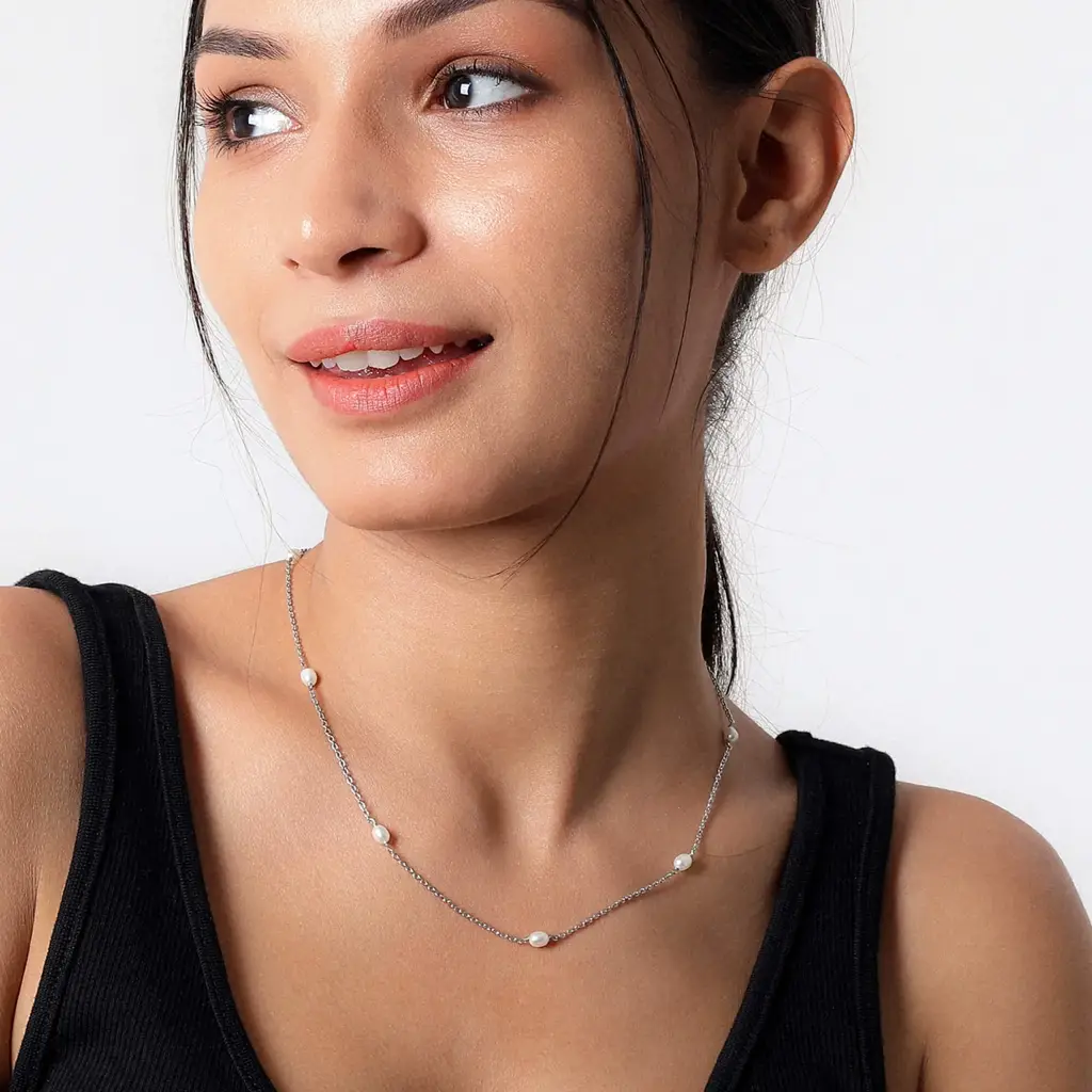 Classic Pearl Necklace : RPR006