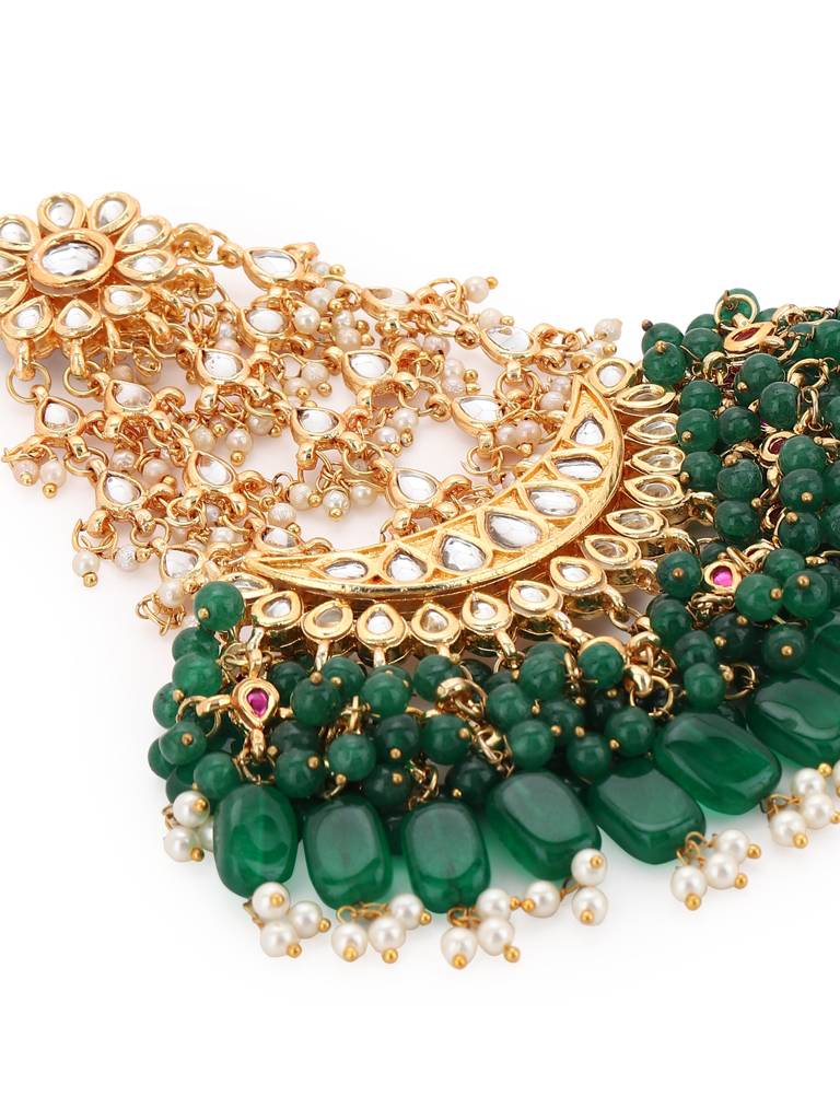 Kundan Maharani Beaded Passa : RRA22-28