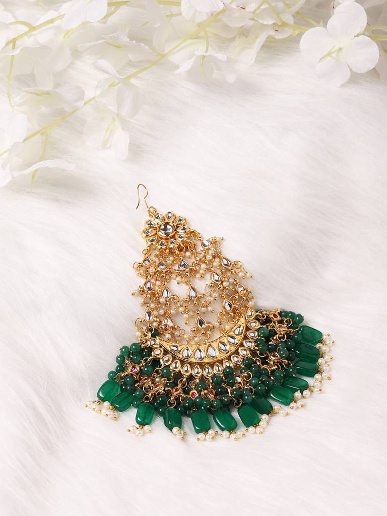 Kundan Maharani Beaded Passa : RRA22-28
