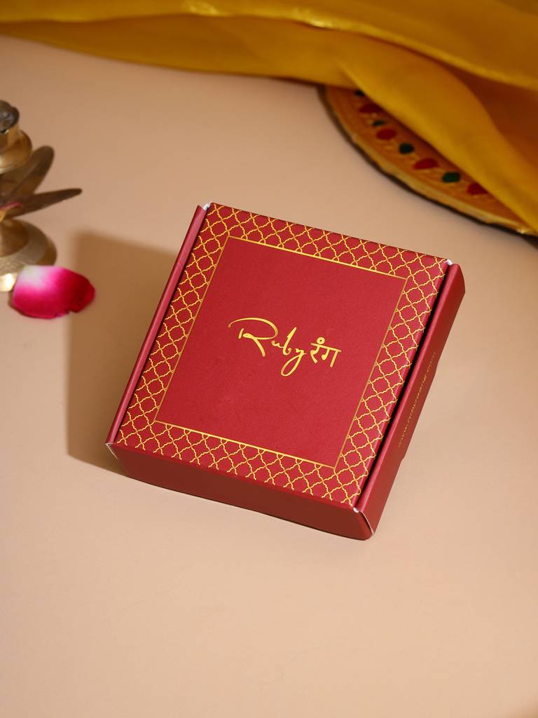 Tiger Eye Stone Kundan Studs : RRAUG25-23