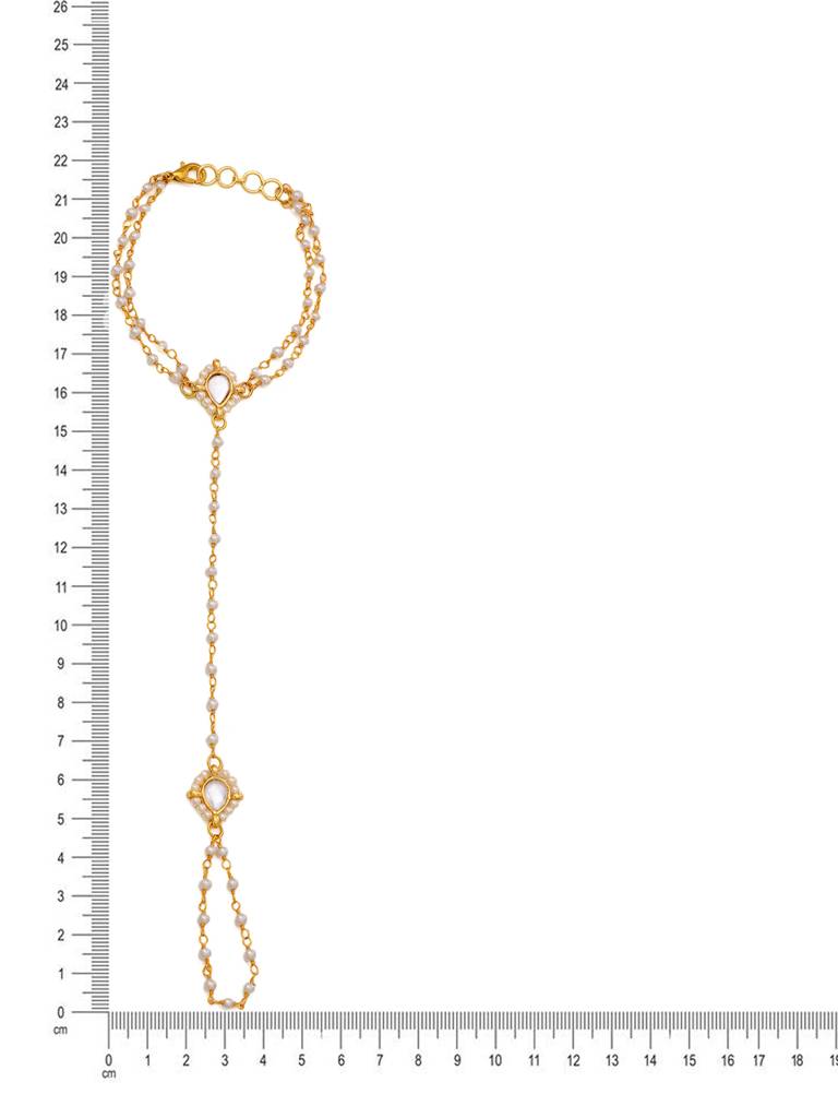 Kundan Haath Phool-Rraug25-35 : RRAUG25-35