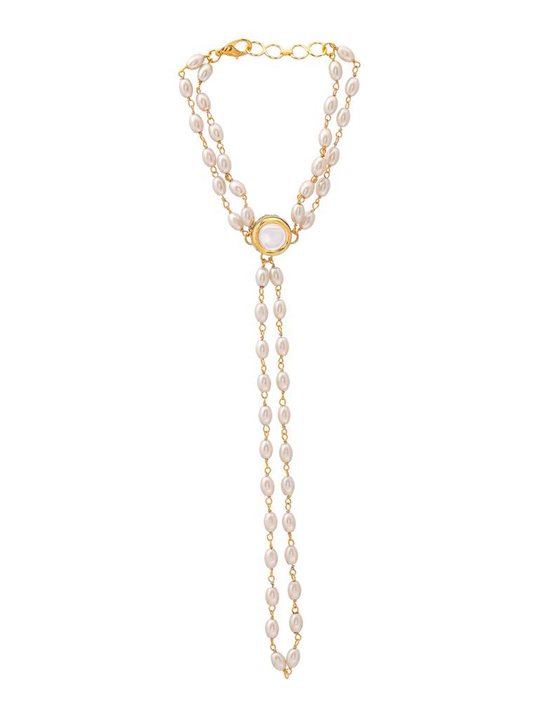 Kundan & Pearl Haath Phool : RRAUG25-36