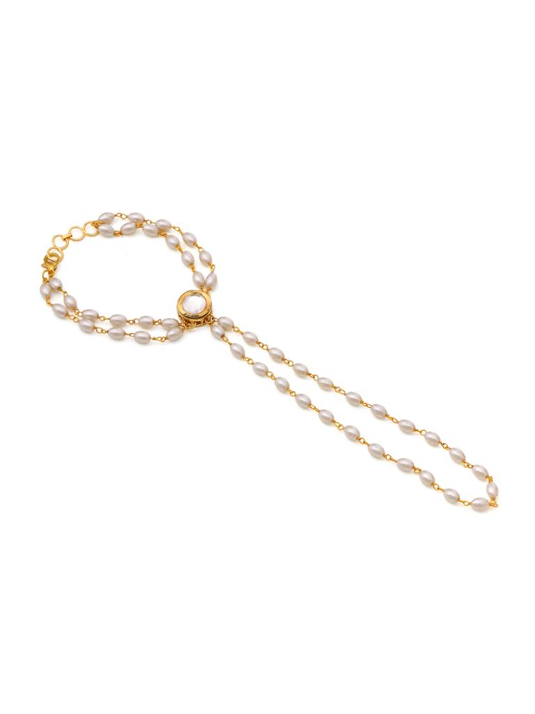 Kundan & Pearl Haath Phool : RRAUG25-36