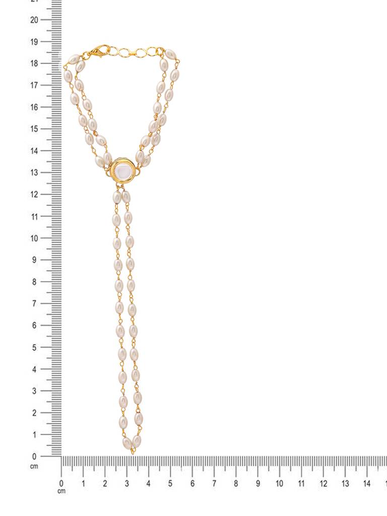 Kundan & Pearl Haath Phool : RRAUG25-36