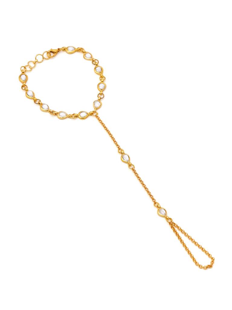 Kundan & Gold Haath Phool : RRAUG25-37