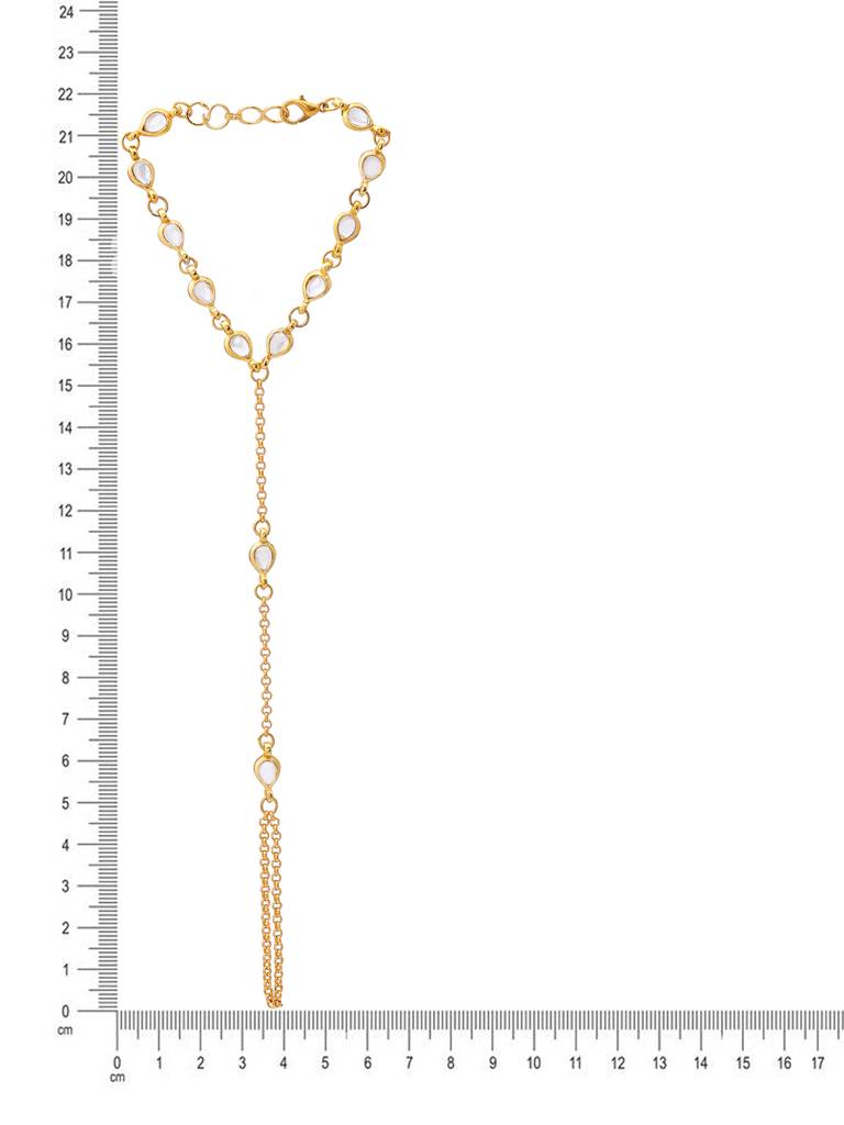 Kundan & Gold Haath Phool : RRAUG25-37