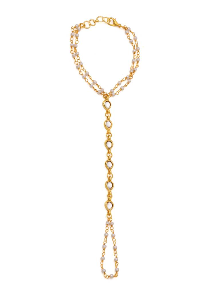 Kundan Haath Phool-Rraug25-42 : RRAUG25-42