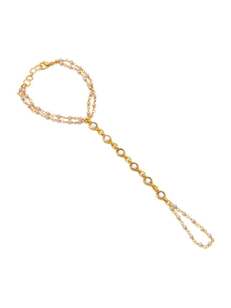 Kundan Haath Phool-Rraug25-42 : RRAUG25-42