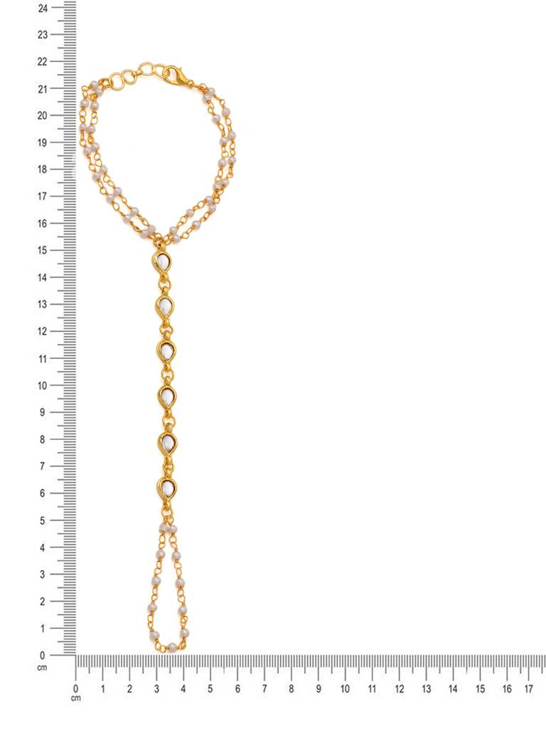 Kundan Haath Phool-Rraug25-42 : RRAUG25-42