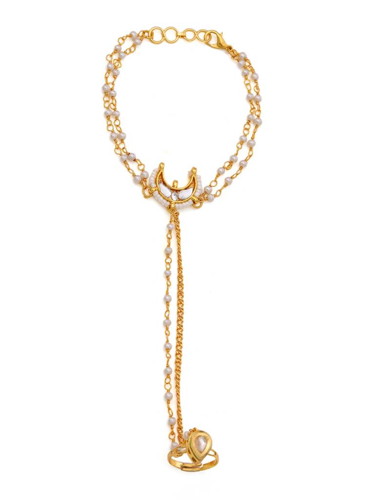 Chand Kundan Haath Phool-Rraug25-43 : RRAUG25-43