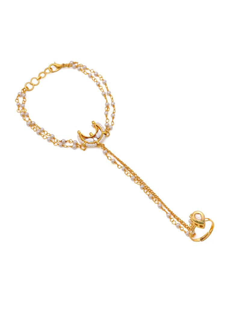 Chand Kundan Haath Phool-Rraug25-43 : RRAUG25-43