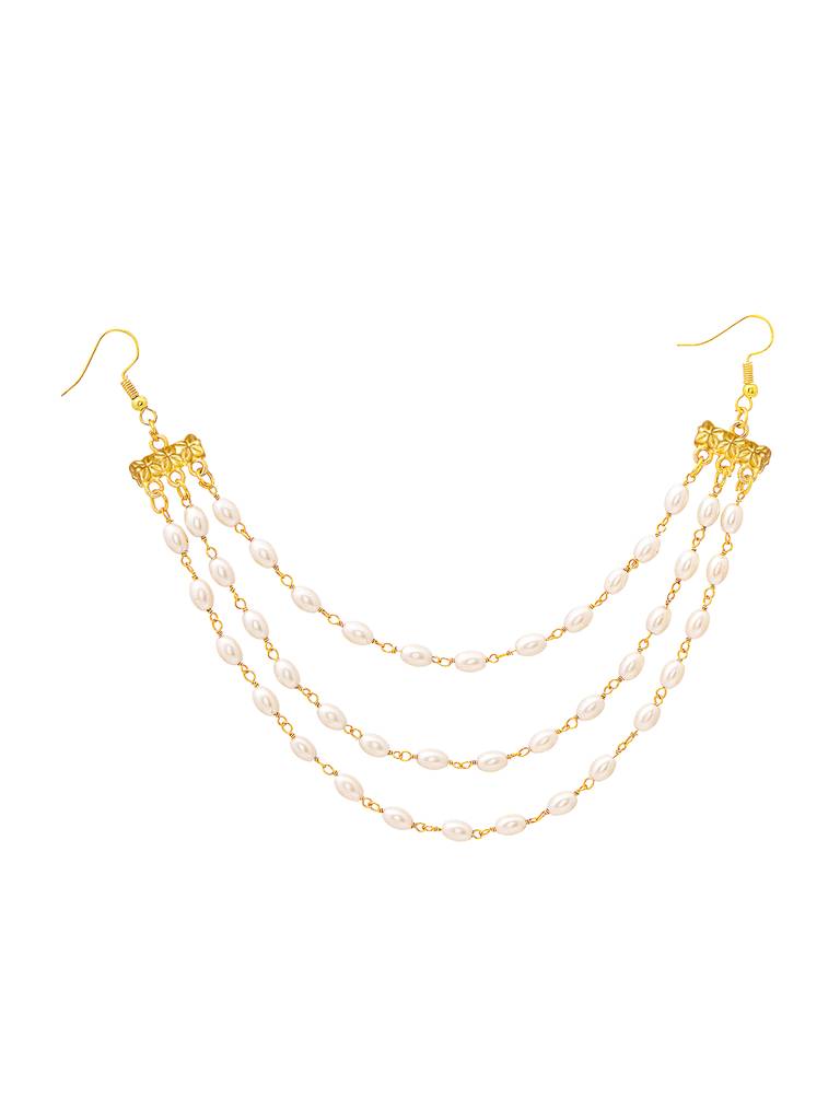Pearl Hair Jewelry : RRAUG25-49
