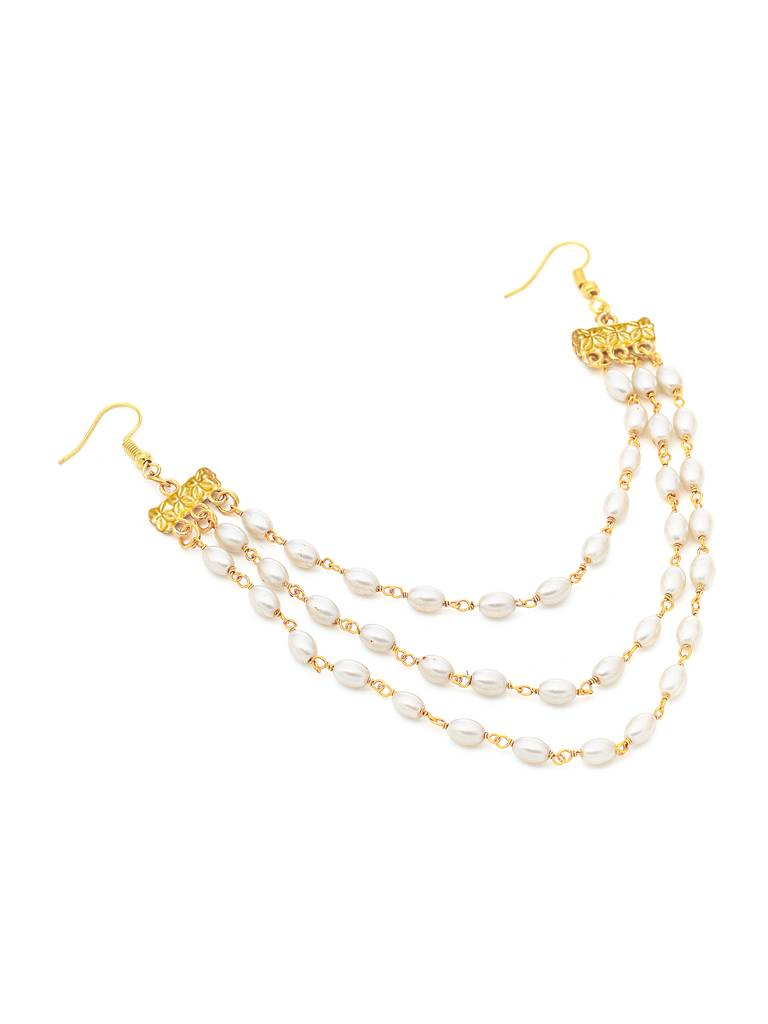 Pearl Hair Jewelry : RRAUG25-49