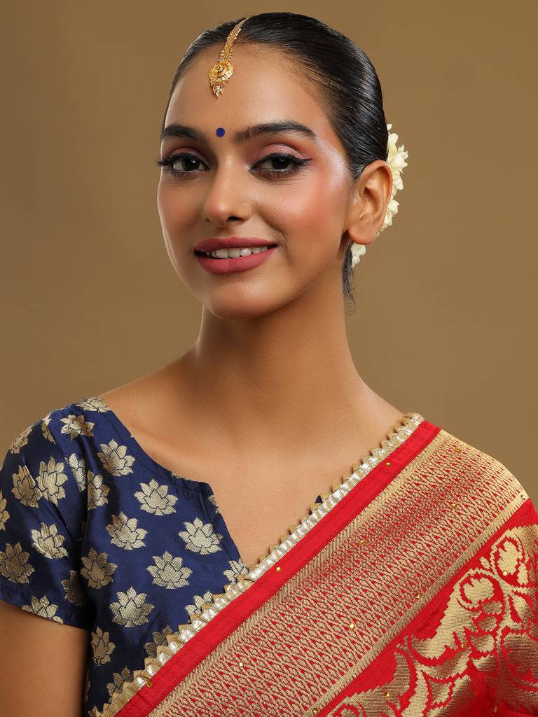 Gold Maang Tikka : RRAUG25-54