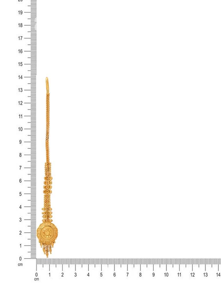 Gold Maang Tikka : RRAUG25-54