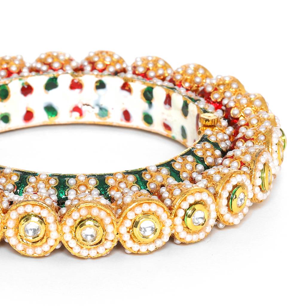 Meenakari And Jadau Bangle : RRFEB24-25