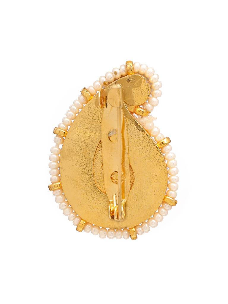 Half Ambi Multi Color Brooch : RRFEB25-13