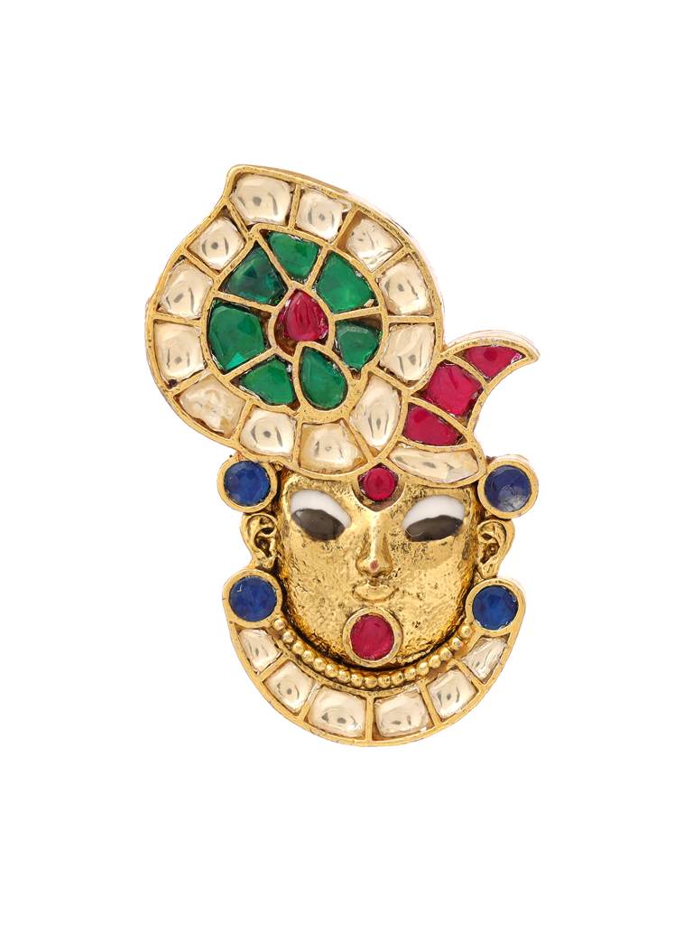 Banke Bihari Ji Brooch : RRFEB25-14