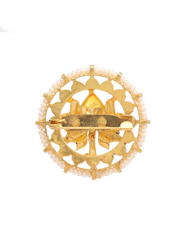 Tree Of Life Navratan Brooch : RRFEB25-24