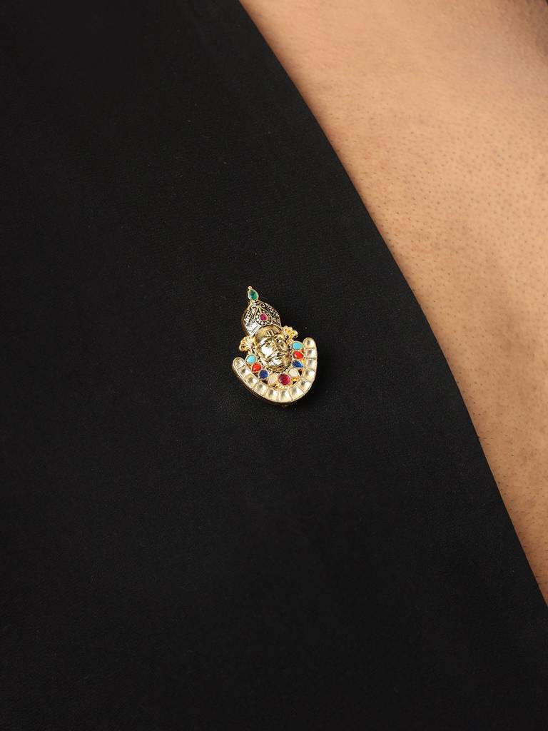 Shyam Baba Brooch : RRFEB25-2