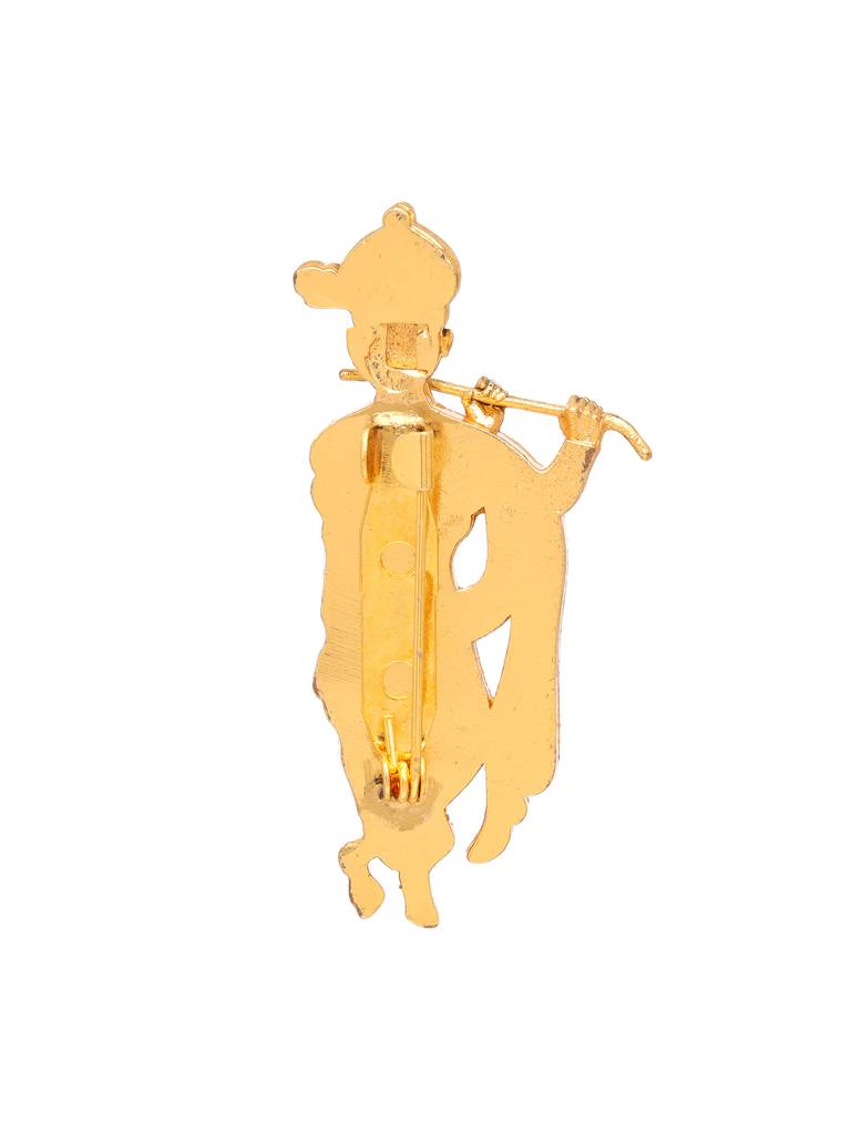 Navratan Murlidhar Kanha Ji Brooch : RRFEB25-4