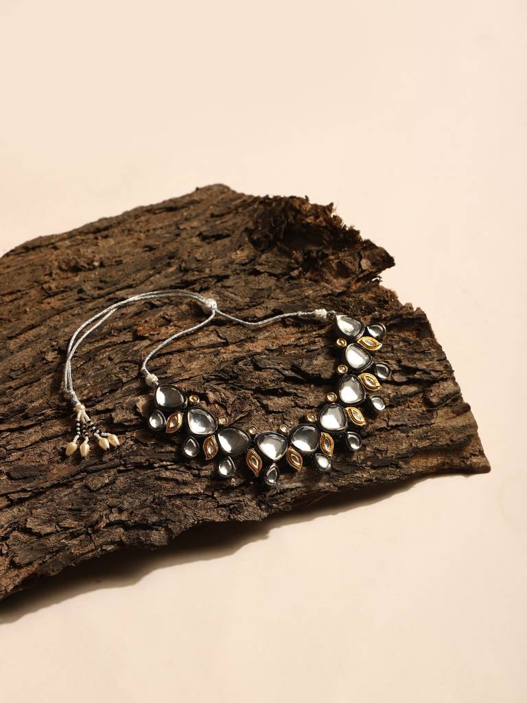 Rhodium-Plated Necklace : RRJULY22-36
