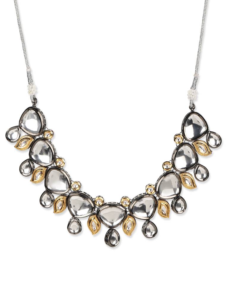 Rhodium-Plated Necklace : RRJULY22-36