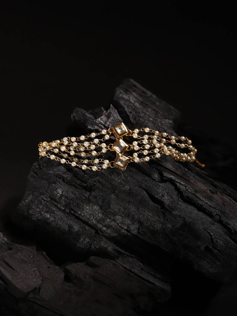 Kundan Layered Bracelet : RRJULY22-67