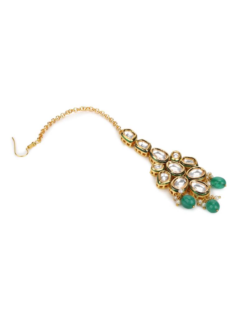 Kundan Stone Maang Tikka : RRMAY22-32