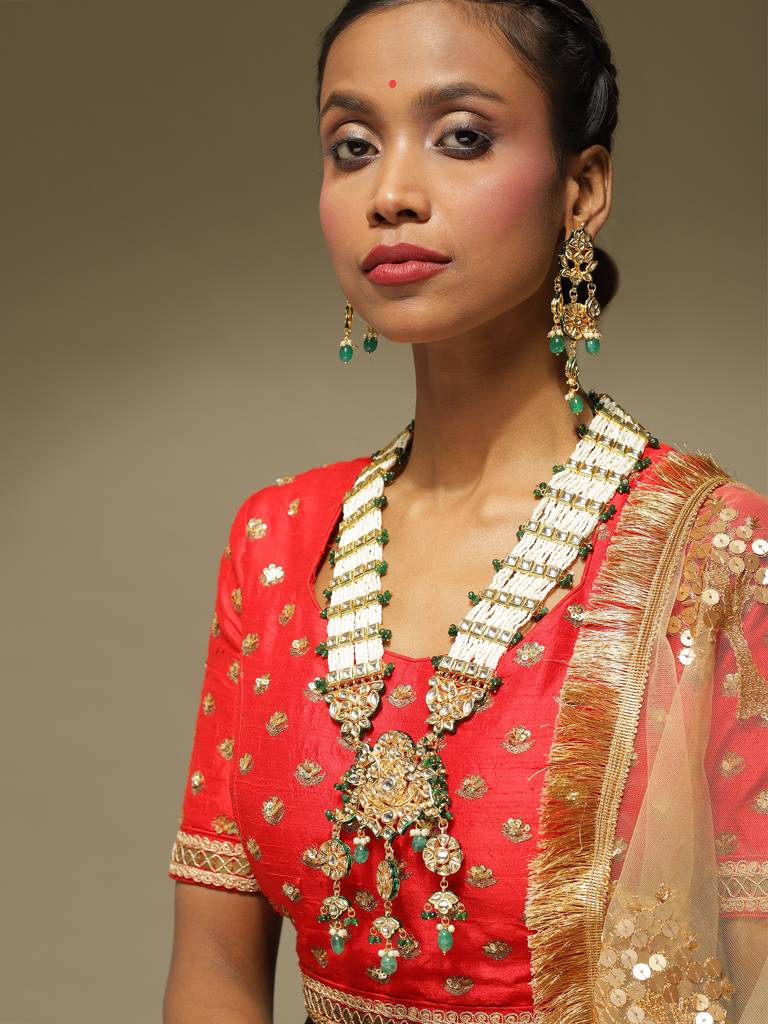 Kundan Choker With Earrings : RRMAY22-46