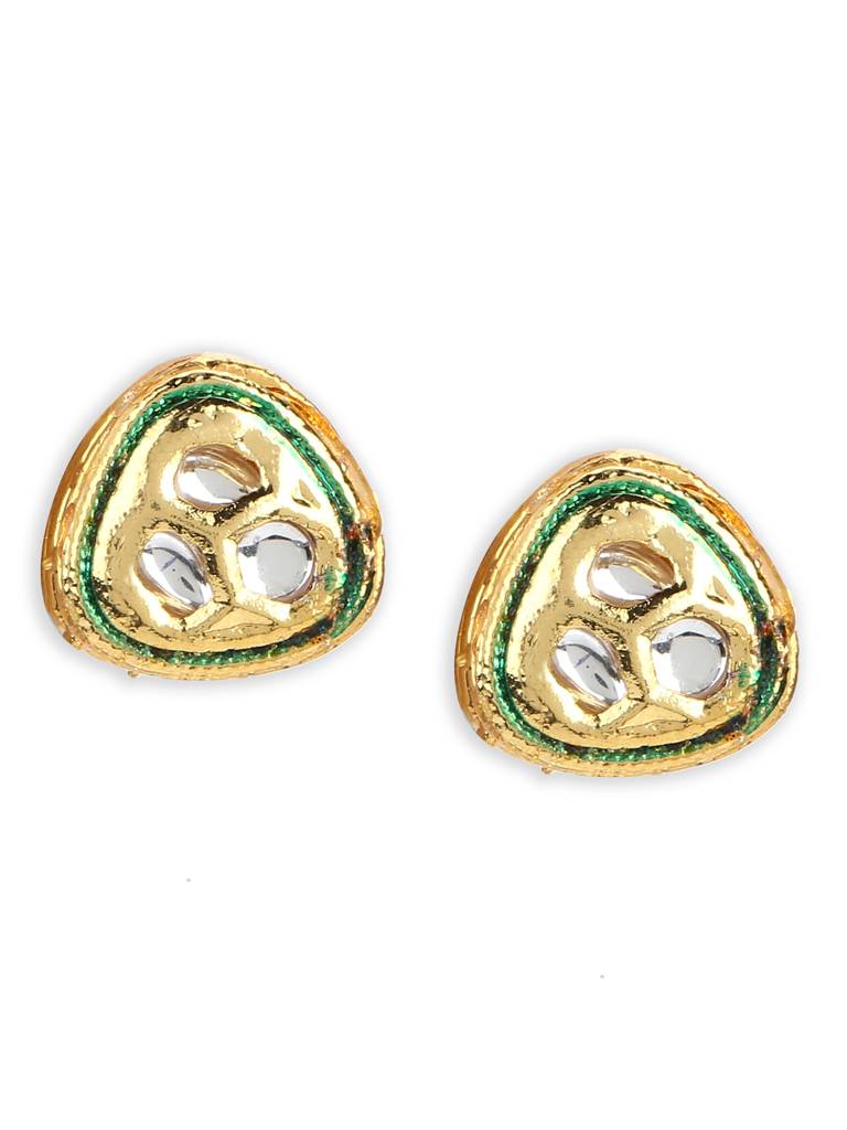 Kundan Stud Earring : RRMAY22-47