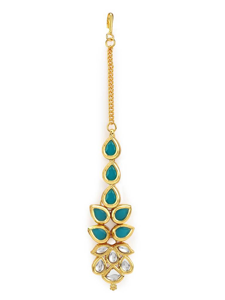 Gold Kundan Mangtikaa : RRMJ22-43