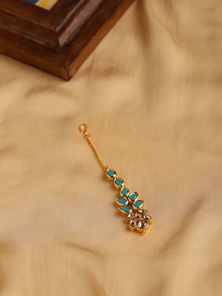 Gold Kundan Mangtikaa : RRMJ22-43