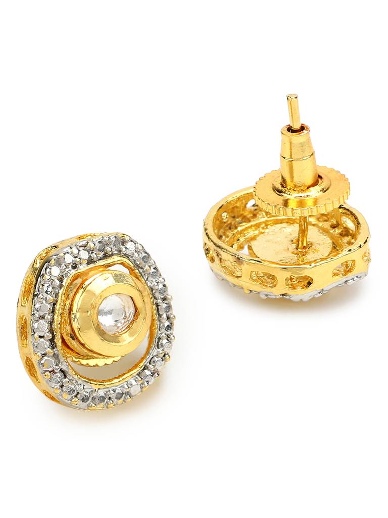 Circular Kundan Studs : RRMJ22-48