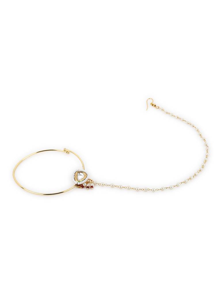 Multi Beaded Nose Ring : RROCT22-20