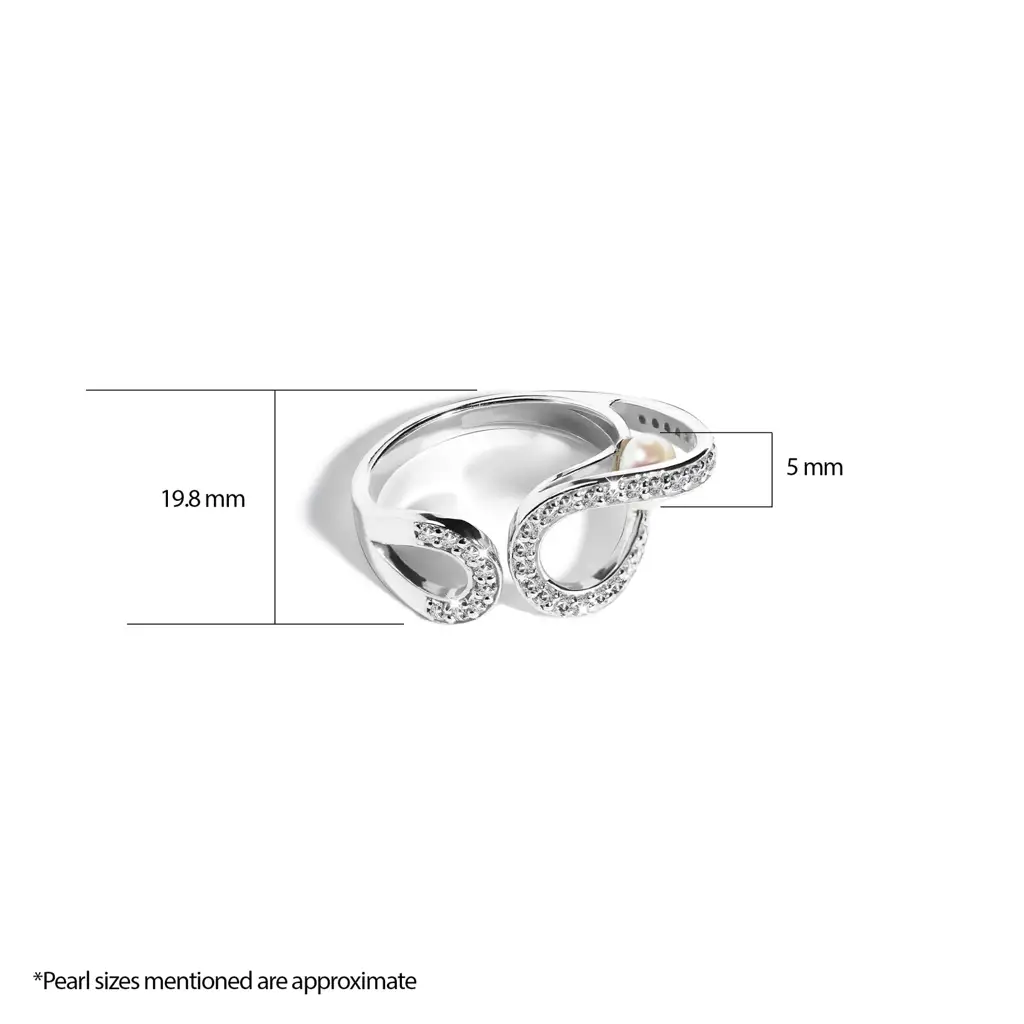 Floating Pearl Ring : RRR010