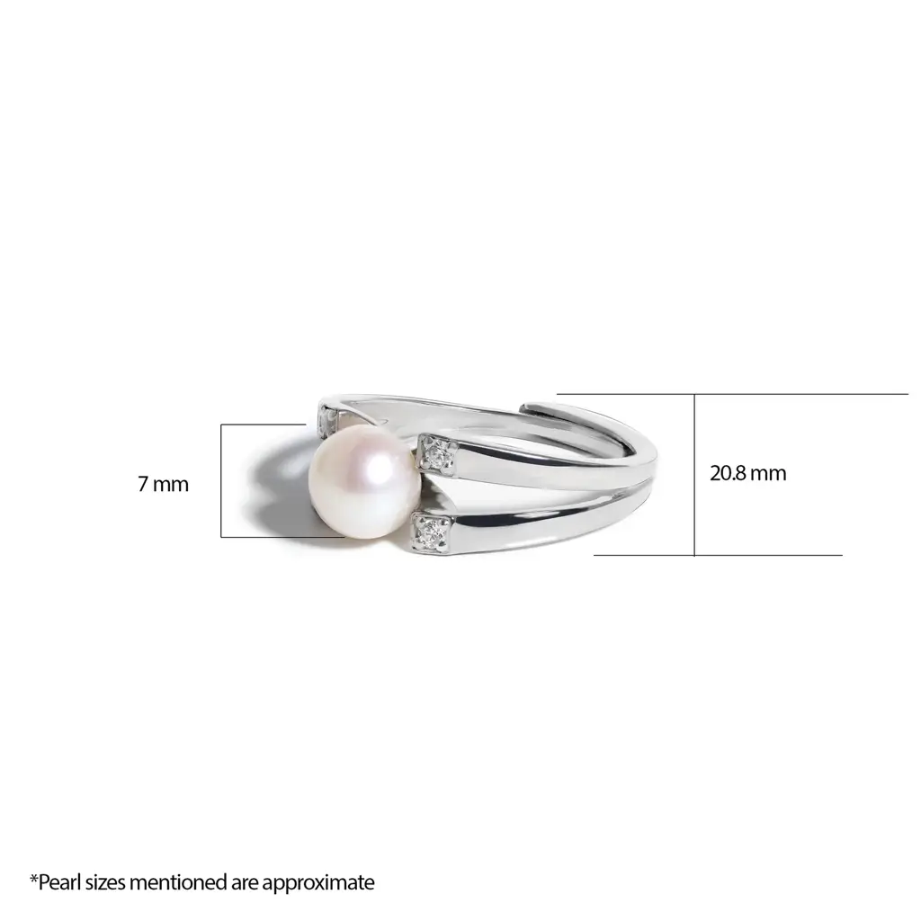 Classic Pearl Ring : RRR011
