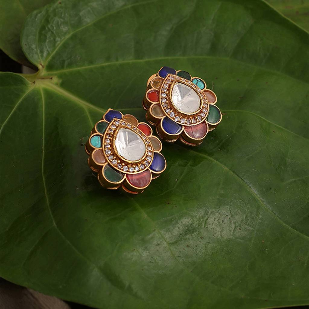 Tear Drop Multi Studs : RRSEP24-21