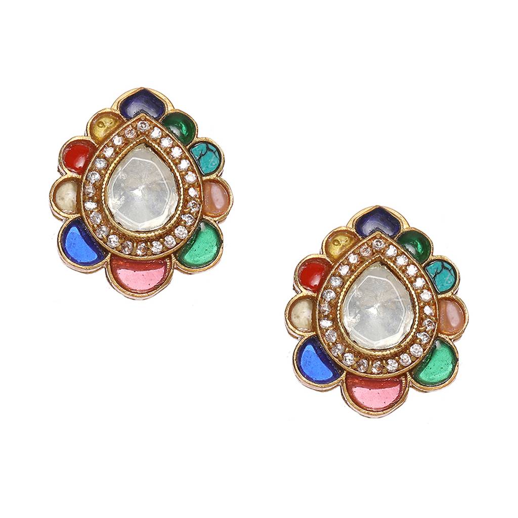 Tear Drop Multi Studs : RRSEP24-21