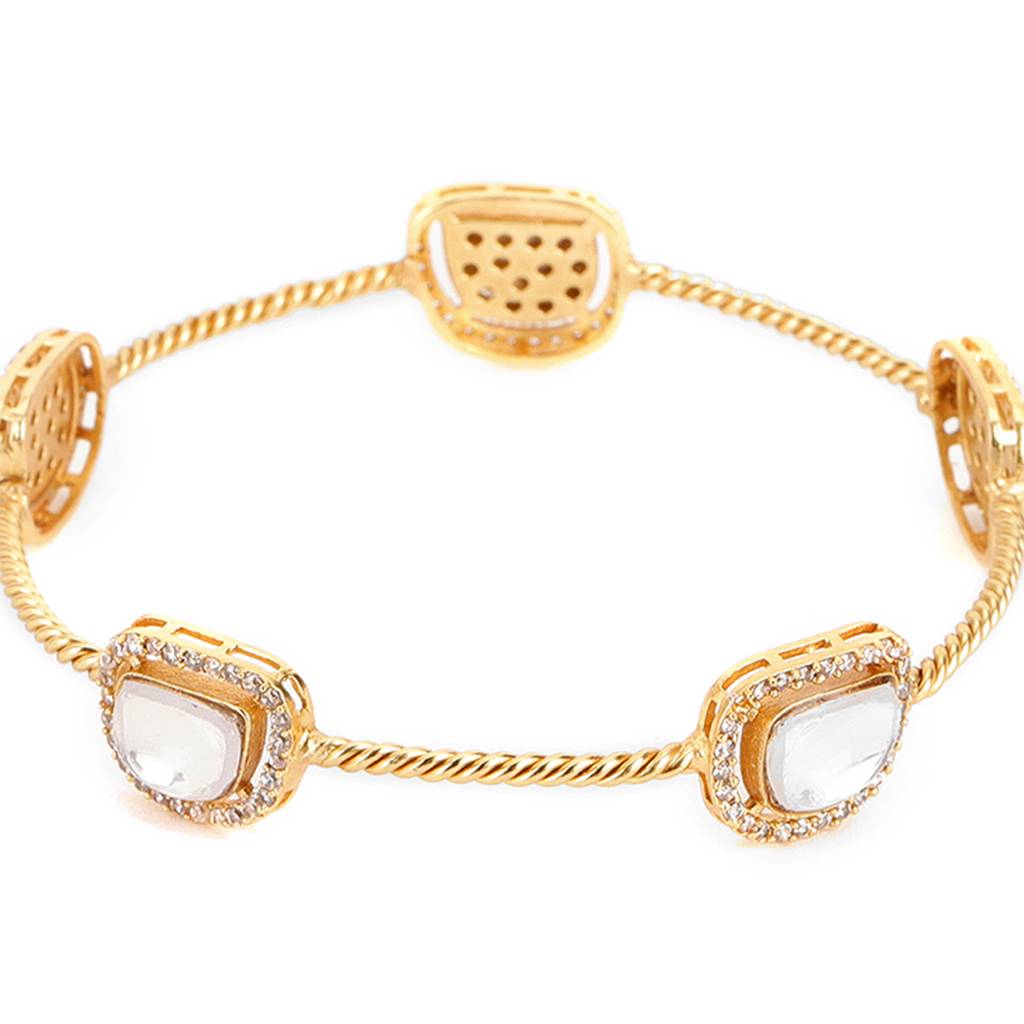 Kundan Bangle : RRSEP24-44