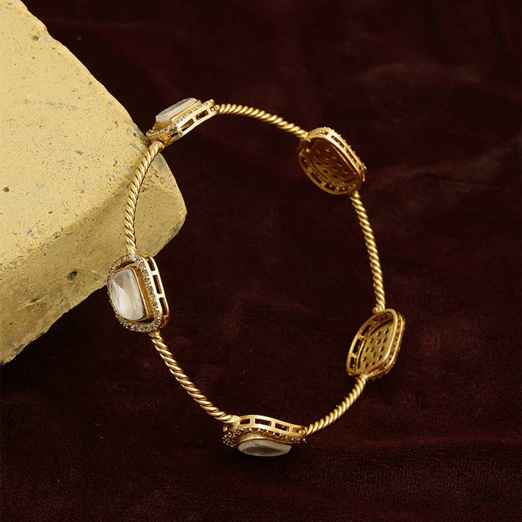 Kundan Bangle : RRSEP24-44