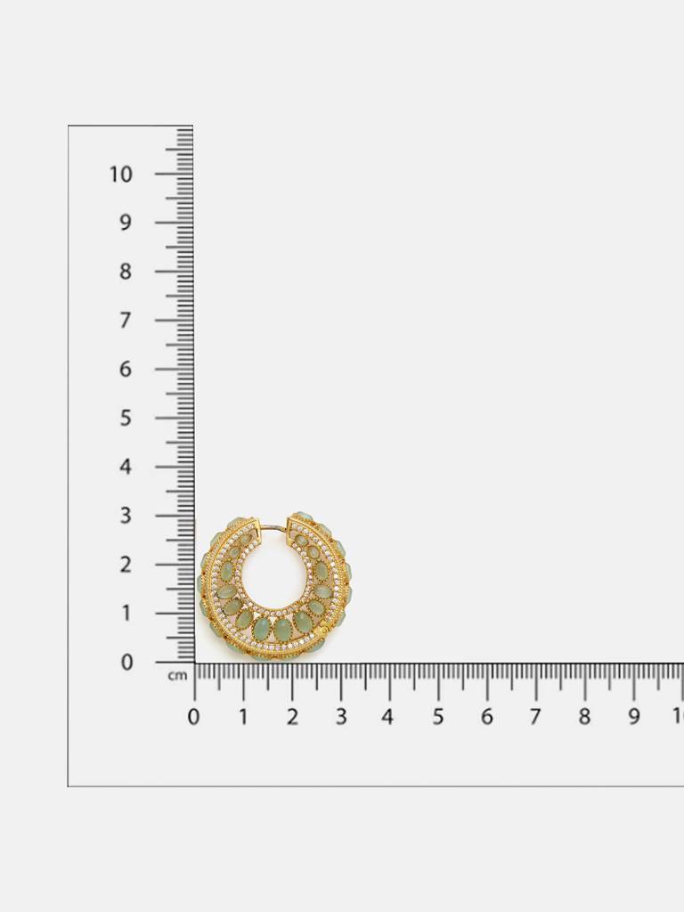 Round Kundan Loops : RRSEP25-07